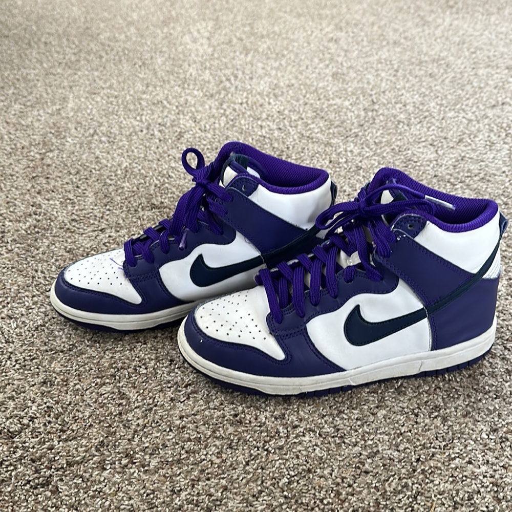 Jordan Kids Sneakers - Purple and White